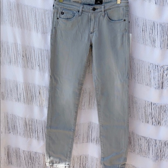 AG The Stevie Skinny Jeans in Grey - Picture 2 of 4